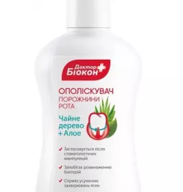 *Ополіскувач Біокон порожнини рота чайне дерево-алое 300мл