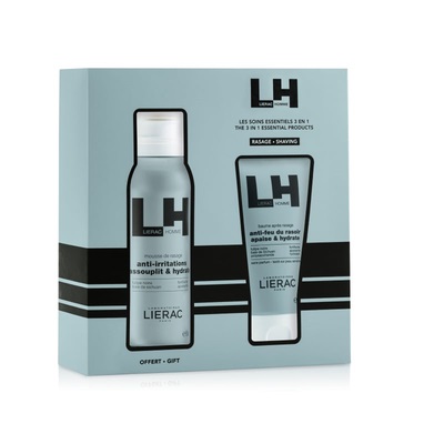 *Набір Lierac Ом Бальзам після гоління 75мл + Мус для гоління 150мл