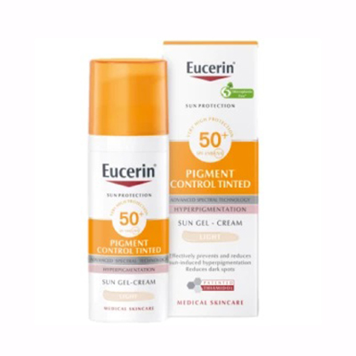 Гель-крем Eucerin 66872 Пигмент Контрол сонцезах для кожи склонной к гиперпигм SPF50+ 50мл Гель-крем Eucerin 66872 Пигмент Контрол сонцезах для кожи склонной к гиперпигм SPF50+ 50мл