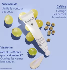 *Крем-сяяння Caudalie 329 Vinoperfect для шкіри навколо очей 15 мл