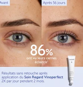 *Крем-сяяння Caudalie 329 Vinoperfect для шкіри навколо очей 15 мл