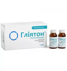 Гліятон р-н орал. 600мг/7мл 7мл флак. №10