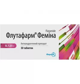 Флутафарм Фемін таблетки по 125 мг 30 шт.