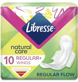 *Прокладки гіг. Libresse Natural Care Ultra Clip Normal №10