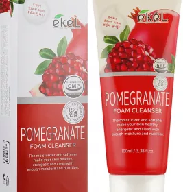 *Пінка Ekel Foam Cleanser для вмивання обличчя Гранат 100 мл
