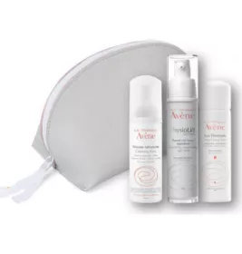 *Набір Avene Фізіоліфт Нічний бальзам 30мл + Мус очищ. 50мл + Вода терм. 50мл