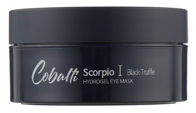 *Патчі Cobalti для шкіри навколо очей гідрогелеві Чорний Трюфель №60