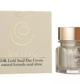 *Крем Adelline денний 24к золото + Равлик 100 мл