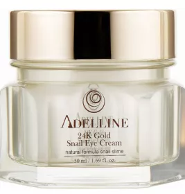 *Крем Adelline денний 24к золото + Равлик 50 мл