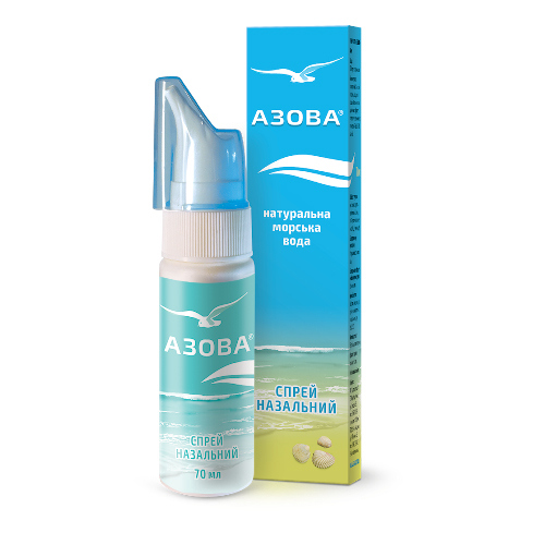 *Спрей Азова морська вода назал. 70 мл