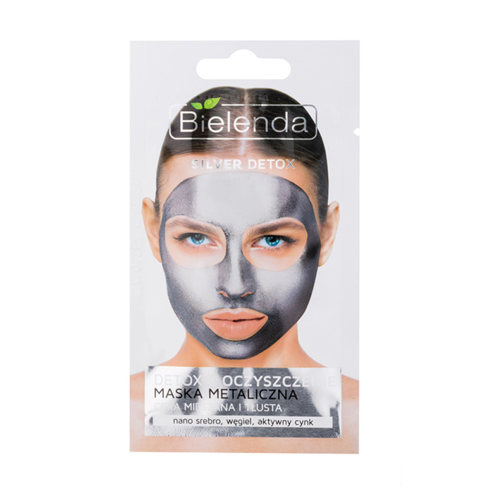 *Маска Bielenda Детокс Сильвер очищ. для норм./комбі/жирної шкіри 8 г