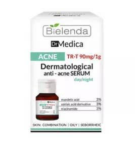 *Сыворотка Bielenda Dr. Medica Анти-акне день/ночь 30 мл