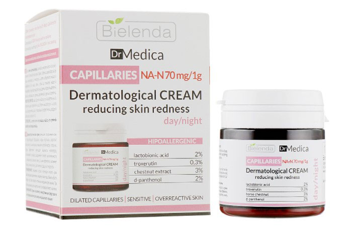 *Крем Bielenda Dr. Medica Купероз для зменшення почервонінь день/ніч 50 мл