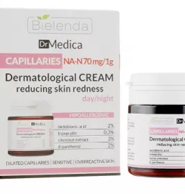 *Крем Bielenda Dr. Medica Купероз для зменшення почервонінь день/ніч 50 мл