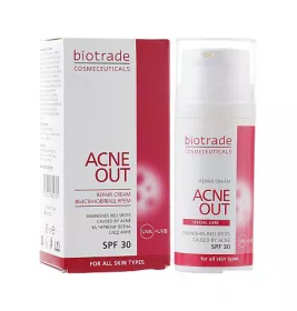 *Крем Biotrade Acne Out SPF30 для лица восстанавливающий 30 г