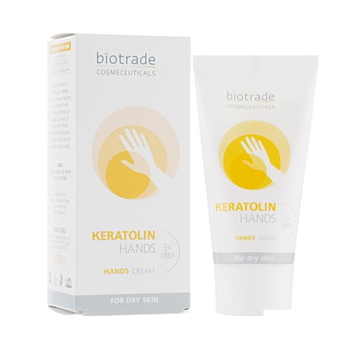 *Крем Biotrade Keratolin Hands для рук 5 % мочевины 50 мл