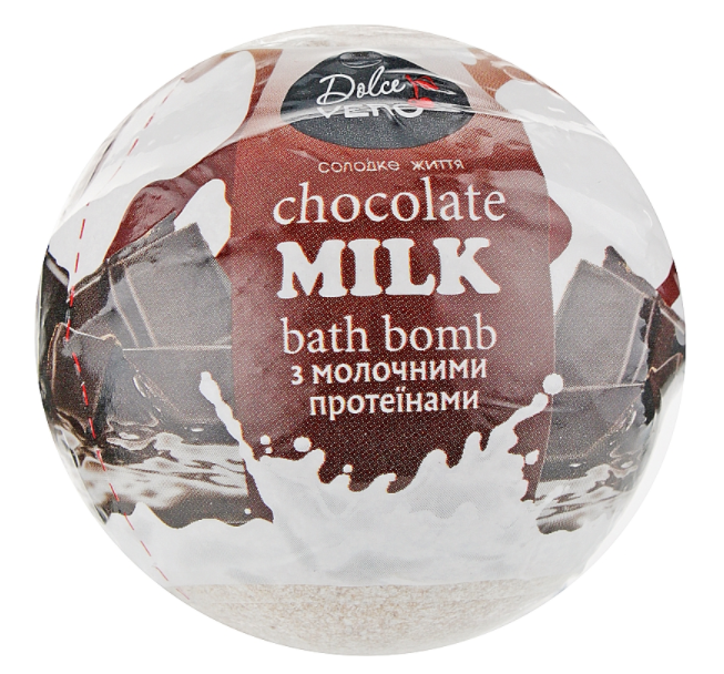 *Бомба для ванн Dolce Vero Молочний шоколад 75 г