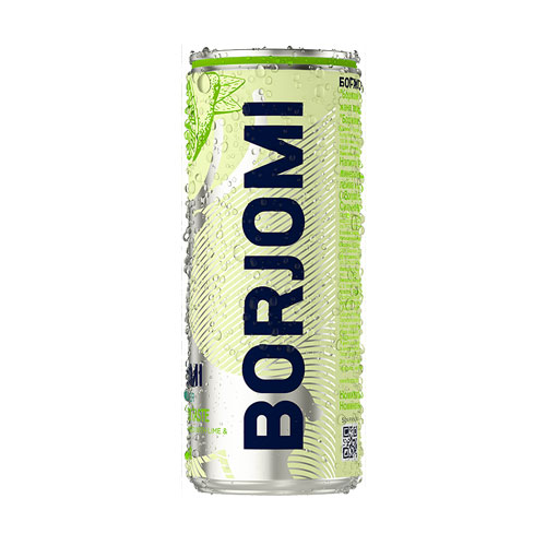 *Напій Боржомі Флейворд Лайм-Коріандр з/б газ 0,33 л
