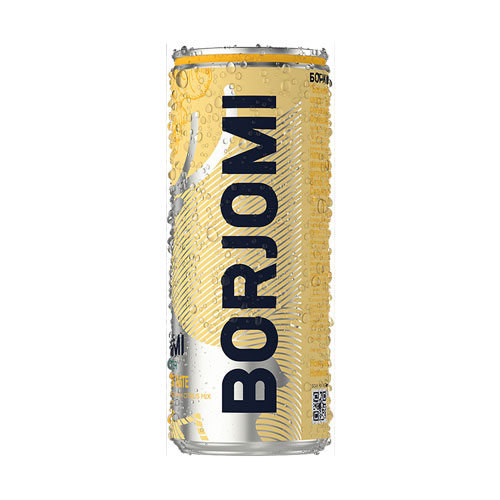 *Напій Боржомі Флейворд Цитрус-Імбир з/б газ 0,33 л