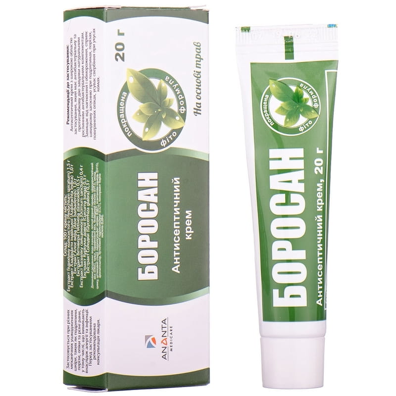 *Крем Боросан Антисептичний 20 г