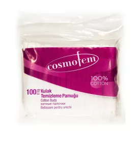 *Ватные палочки Cosmofem п/э №100