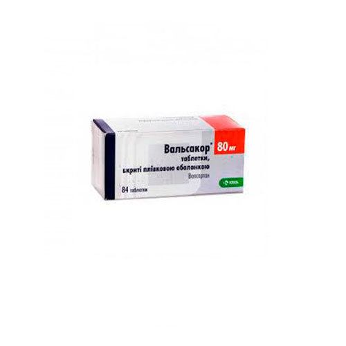 *Вальсакор табл. в/о 80 мг №84