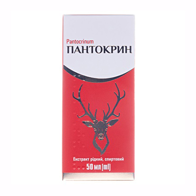 Пантокрин екстракт рідина по 50 мл у флаконі 1 шт. - Біолік
