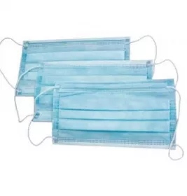 *Маска мед. Славна 3-шарова на резинці №100