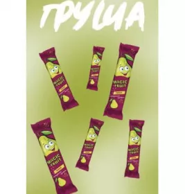 *Цукерки натуральні Magic Fruit груша 16 г