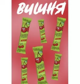 *Цукерки натуральні Magic Fruit вишня 16 г