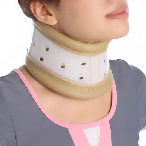 *Бандаж на шийний відділ Доктор Лайф СС-05 Комір Шанца жорсткий біл. р. M