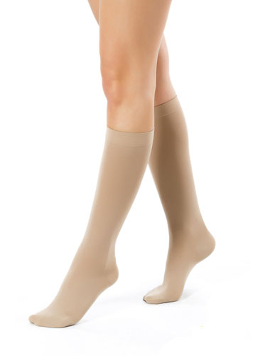 *Гольфи мед. компрес. 1 клас PT 0408 довг. закр. світлий беж. р. L