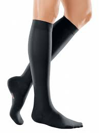 *Гольфи мед. компрес. 1 клас PT 0408 кор. закр. чорн. р. M