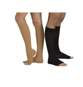 *Гольфи мед. компрес. 2 клас РТ 0405 кор. відкр. чорн. р. XL