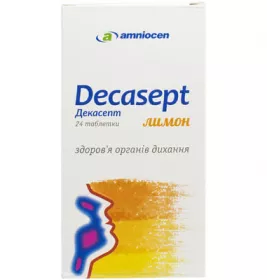 *Декасепт Лимон табл. №24