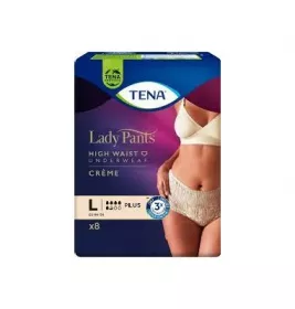Урологические трусы TENA Lady Pants Plus L №8 для женщин (creme)