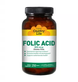 *Фолієва кислота Country Life 800мг табл. №250