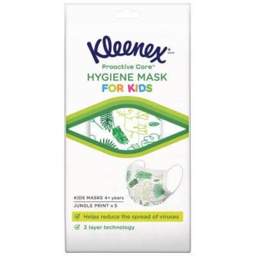 *Маска Kleenex гиг. для детей №5 *Маска Kleenex гиг. для детей №5