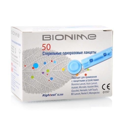 *Ланцеты Bionime Rightest №1 *Ланцеты Bionime Rightest №1