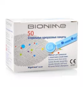 *Ланцеты Bionime Rightest №1