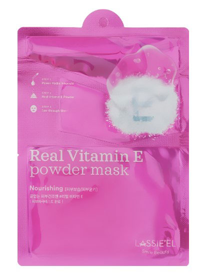 *Маска Lassie'el для обличчя з вітаміном Е