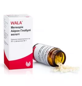 Метеорик Айрон Глобулі Велаті гранули по 20 г у флаконі 1 шт.
