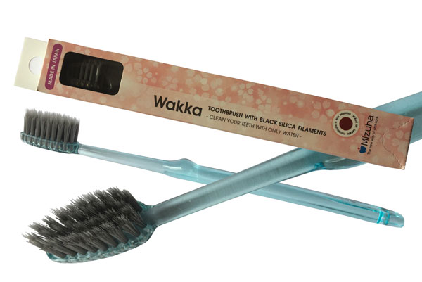 *Зубна щітка Mizuha Wakka блакитна м'яка