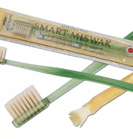 *Зубная щетка Mizuha Smart Miswak зеленая мягкая