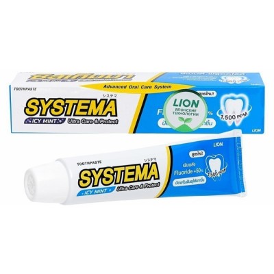 *Зубная паста Systema Ultra Care & Protect Icy Mint освежающая 40г *Зубная паста Systema Ultra Care & Protect Icy Mint освежающая 40г