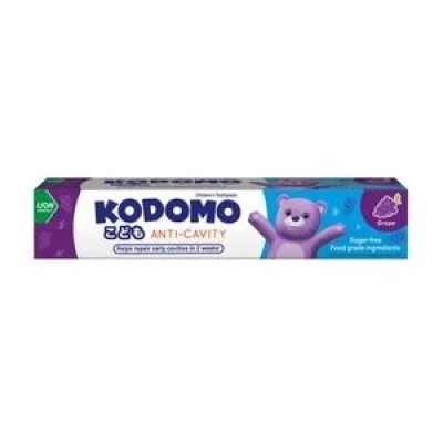 *Зубна паста Kodomo Anti Cavity дитяча Виноград 80г