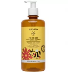 Средство Apivita MINI BEES детское для мытья волос и тела 500 мл