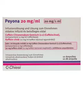 Пейону розчин 20 мг/мл в ампулах по 1 мл 10 шт.