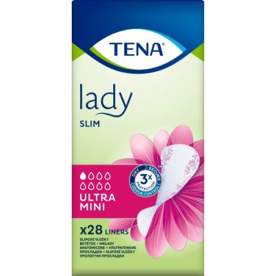 Урологические прокладки Tena Lady Slim Ultra Mini №28 Урологические прокладки Tena Lady Slim Ultra Mini №28