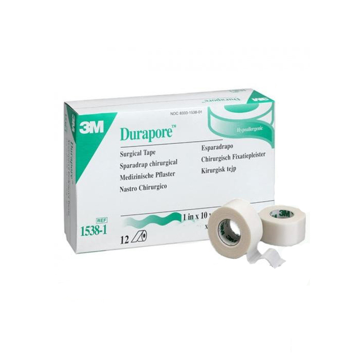 *Пластырь 3M Durapore 2,5 х 9,14 см №1 *Пластырь 3M Durapore 2,5 х 9,14 см №1
